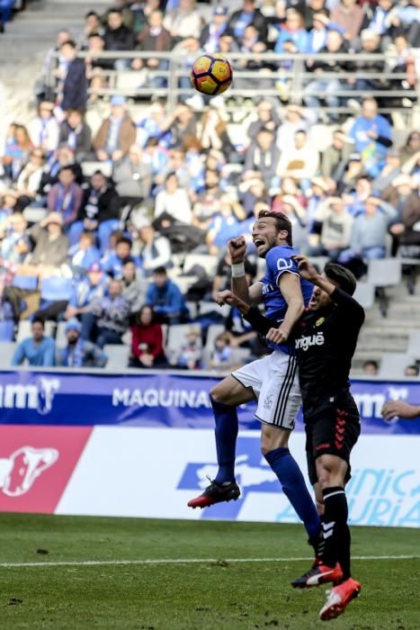 El partido entre el Real Oviedo y el Nástic de Tarragona, en imágenes