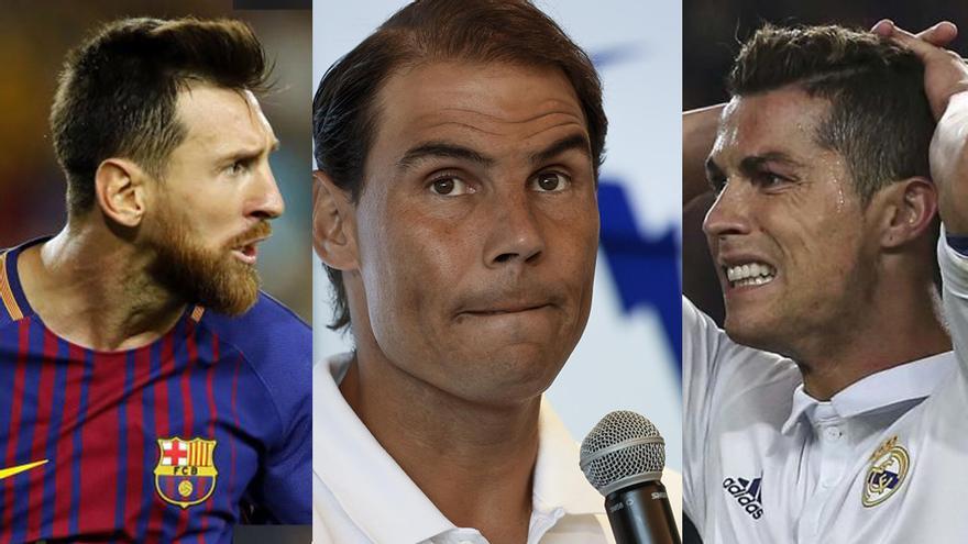 Rafa Nadal responde: ¿Messi o Cristiano Ronaldo?