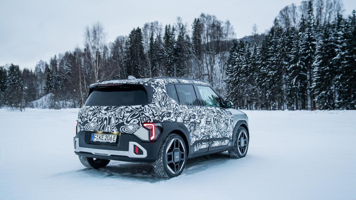 Test de frío extremo en Noruega con el Kia EV2