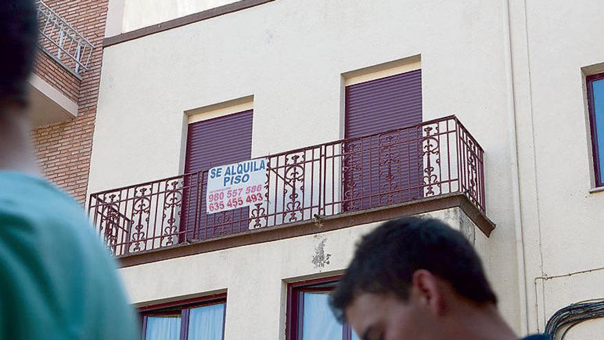 Un piso en alquiler en Zamora.