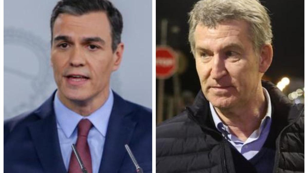 Sánchez y Feijóo