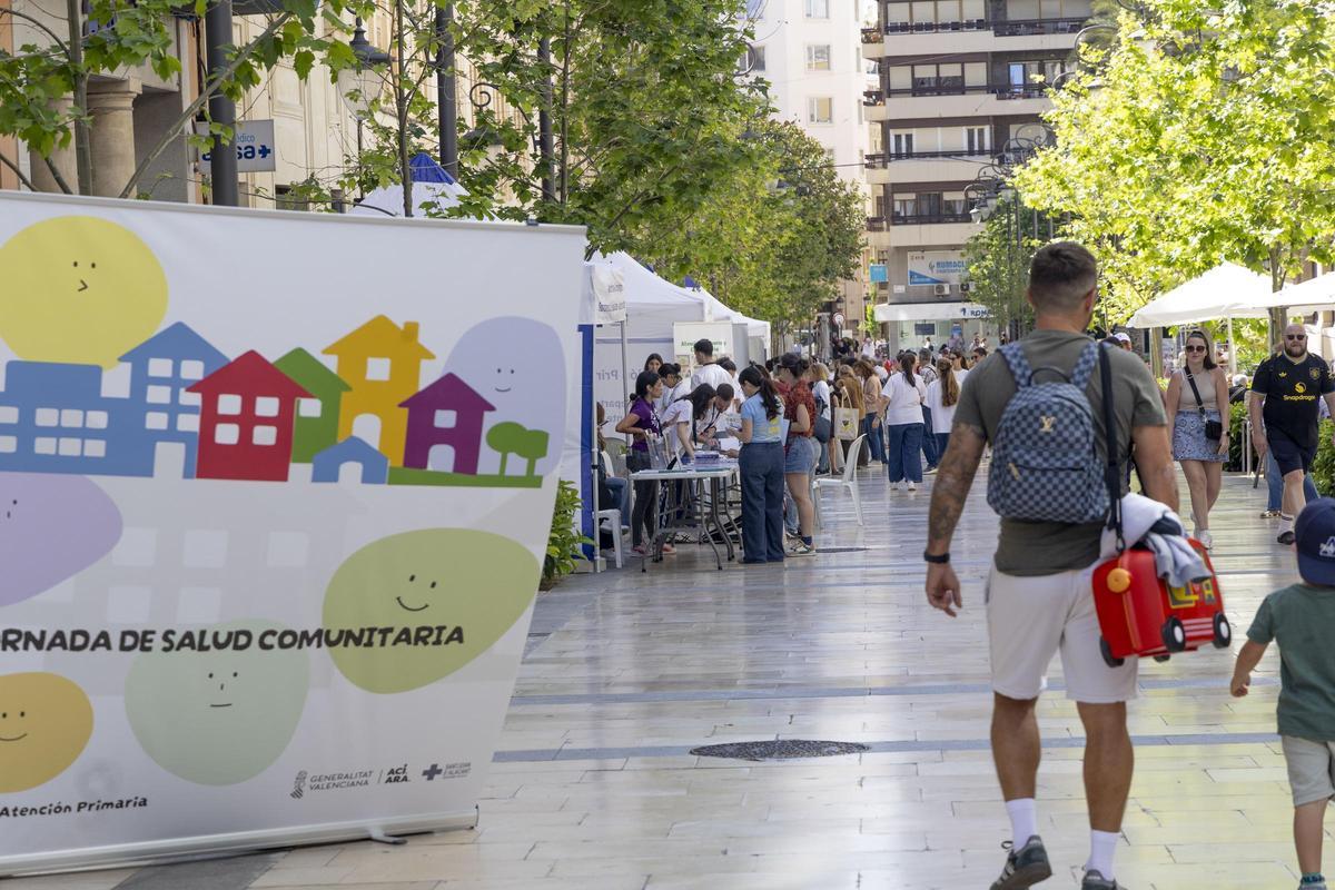 Jornadas de salud abiertas al público del área de salud de Sant Joan d'Alacant