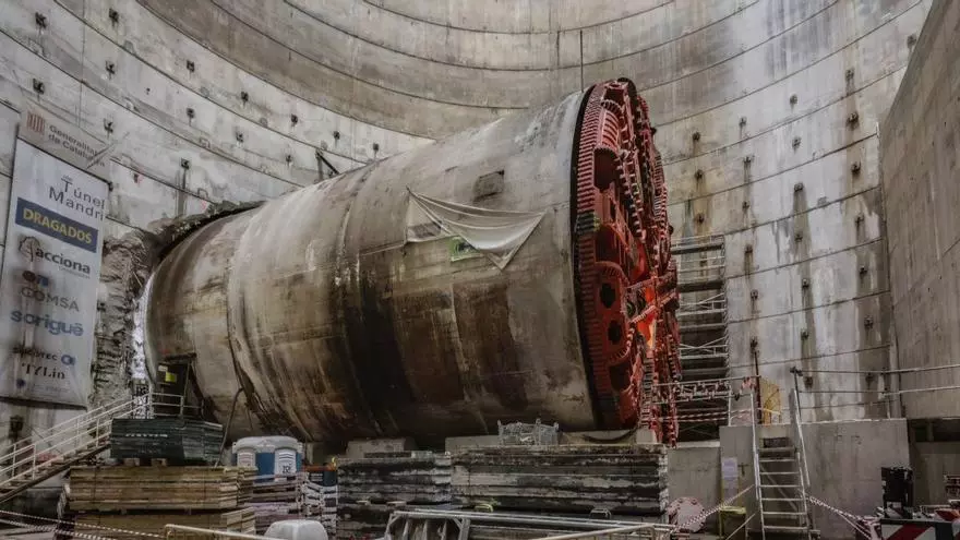 La tuneladora de l’L9 arribarà a l’estació El Putxet aquest juliol