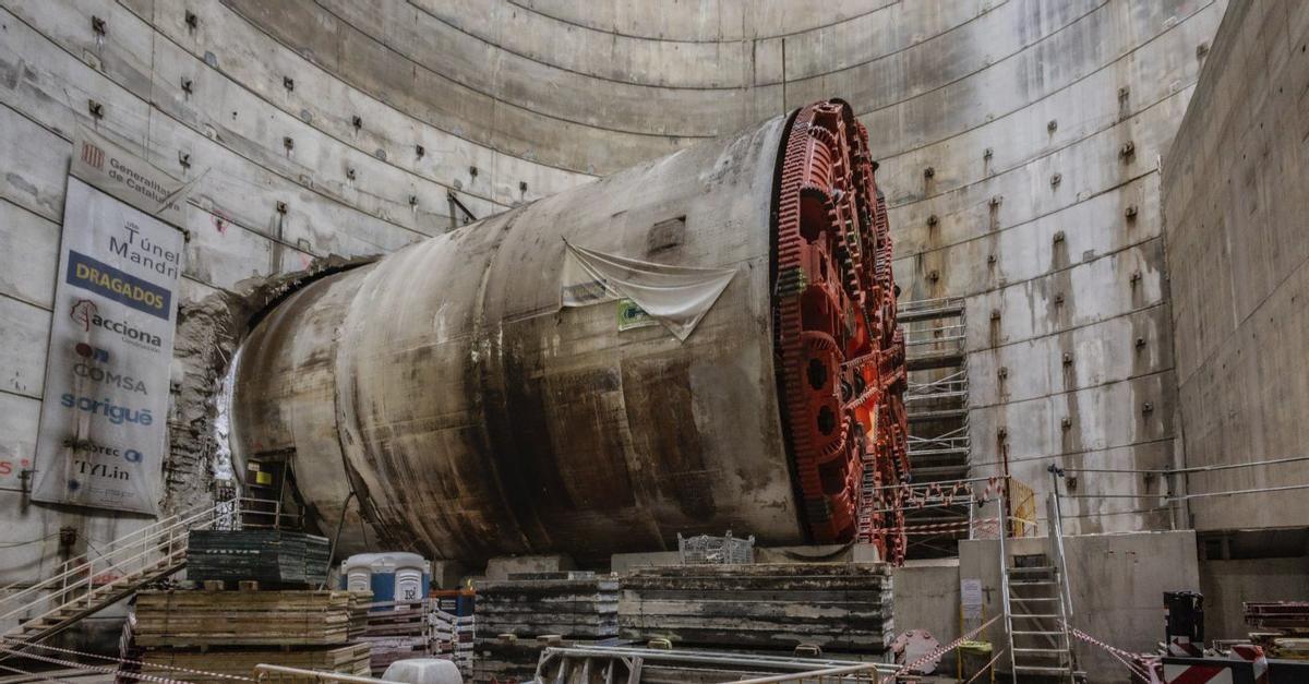 La tuneladora de l’L9 arribarà a l’estació El Putxet aquest juliol