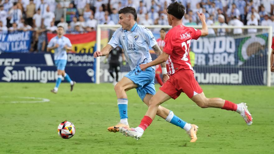 Málaga contra atlético de madrid b