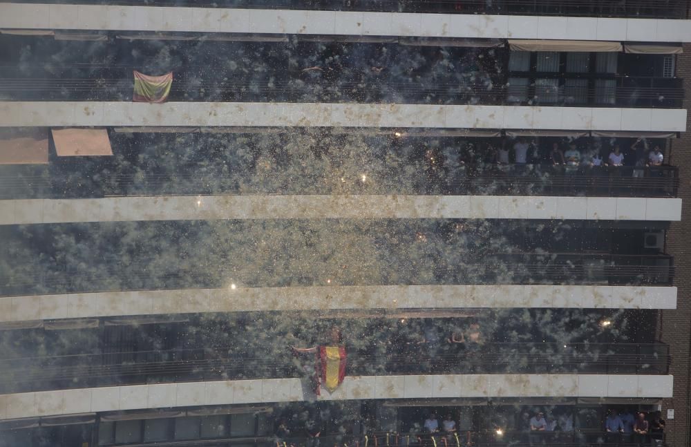 Hogueras 2018: Mascletá de las Hogueras de Alicante de 23 de junio.