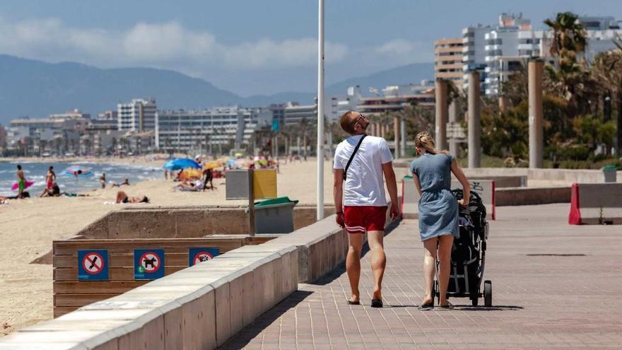 An die Playa kehrt langsam Leben zurück.