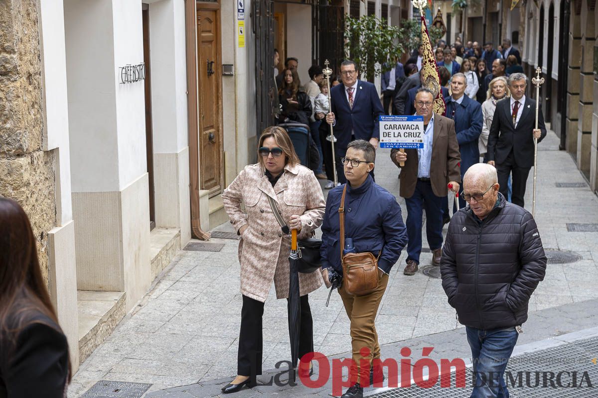 Cofradías y Hermandades de Semana Santa Peregrinan a Caravaca