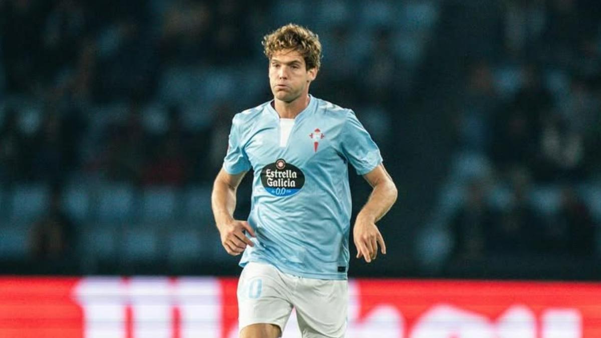 Marcos Alonso, clave en el Celta de Giráldez