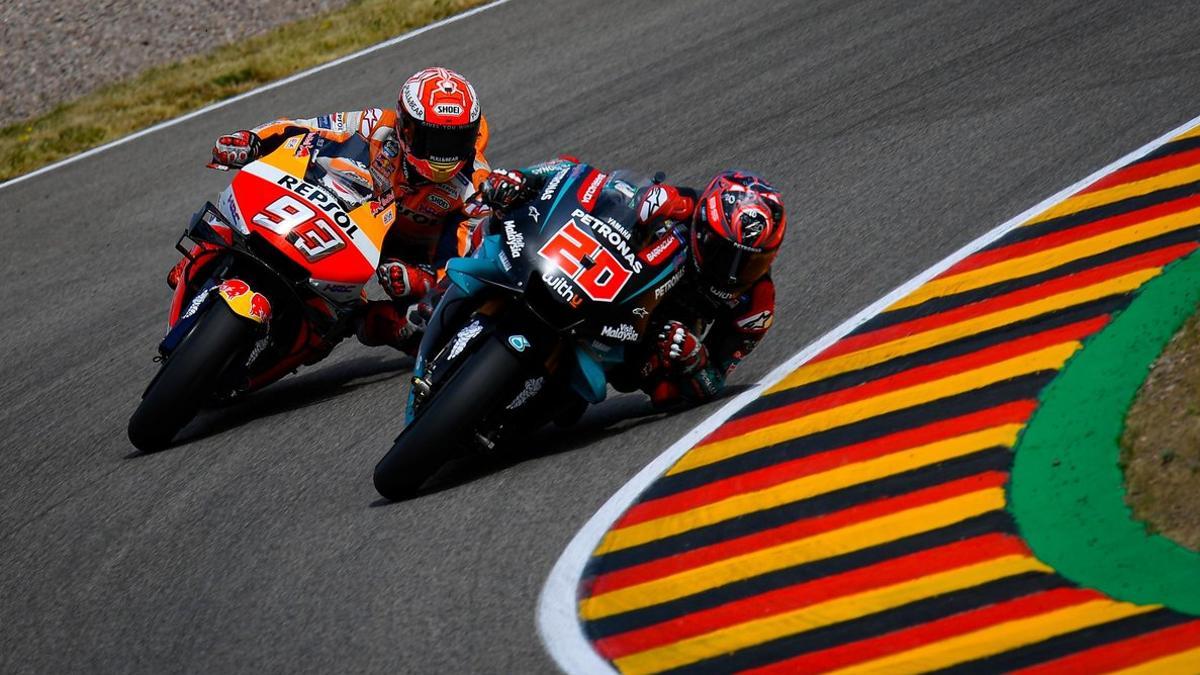 Márquez y Quartararo ya se batieron en 2019