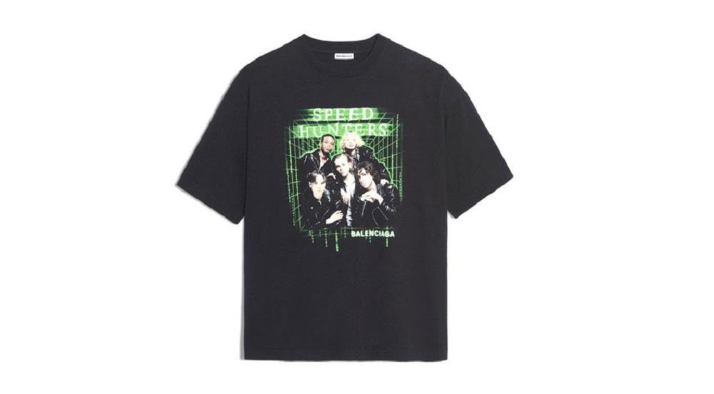 La camiseta 'groupie' de la colección FW18 de Balenciaga