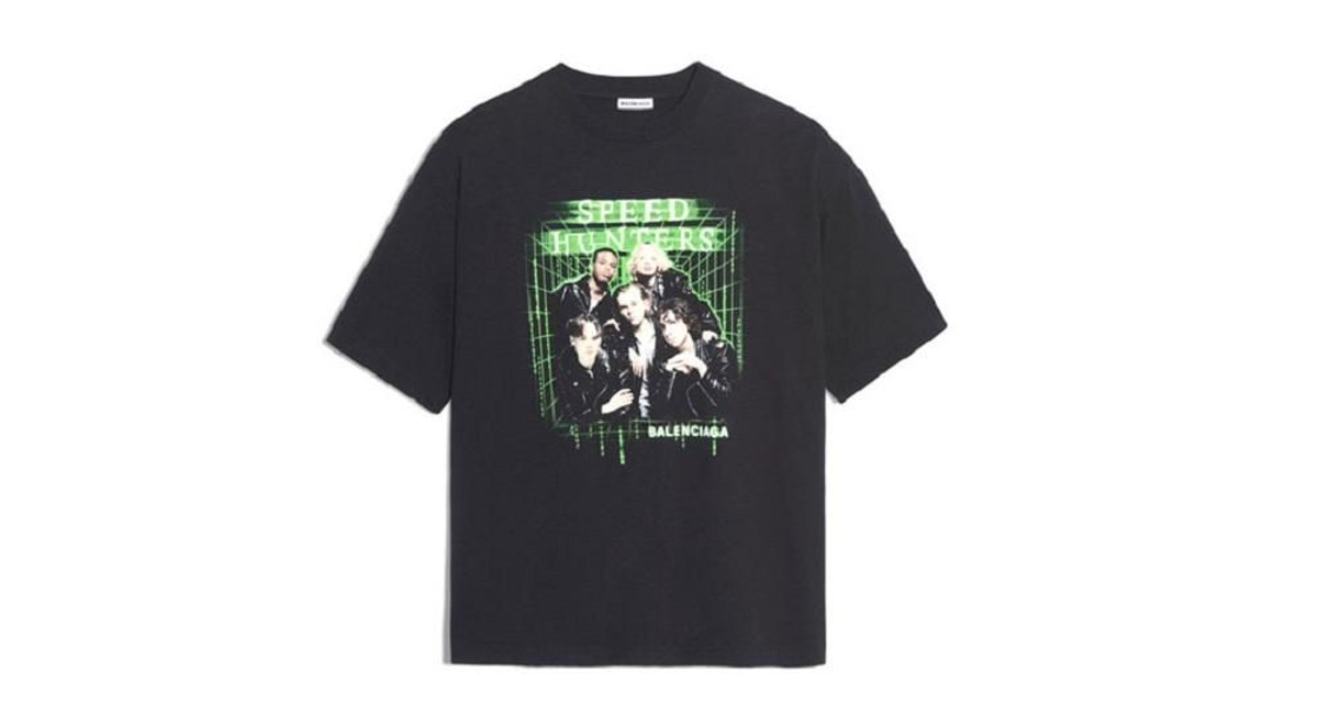 La camiseta 'groupie' de la colección FW18 de Balenciaga