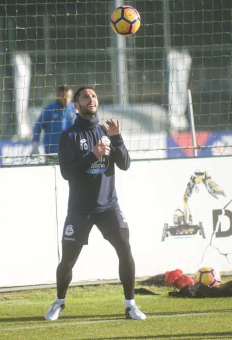 Última sesión antes del duelo ante Osasuna