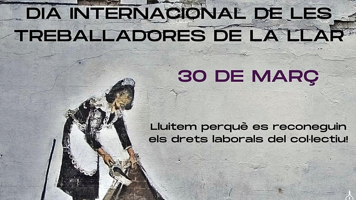 El STEI ha lanzado para hoy este cartel en el Día Internacional de las Trabajadoras del Hogar.