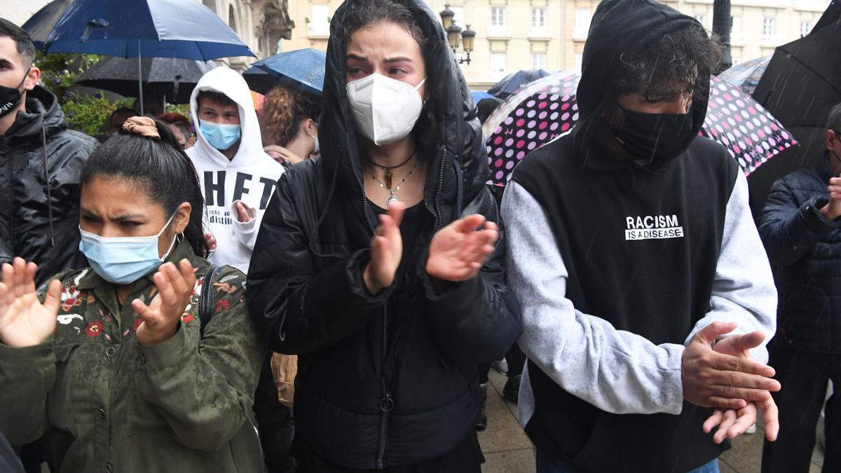 Concentración en A Coruña