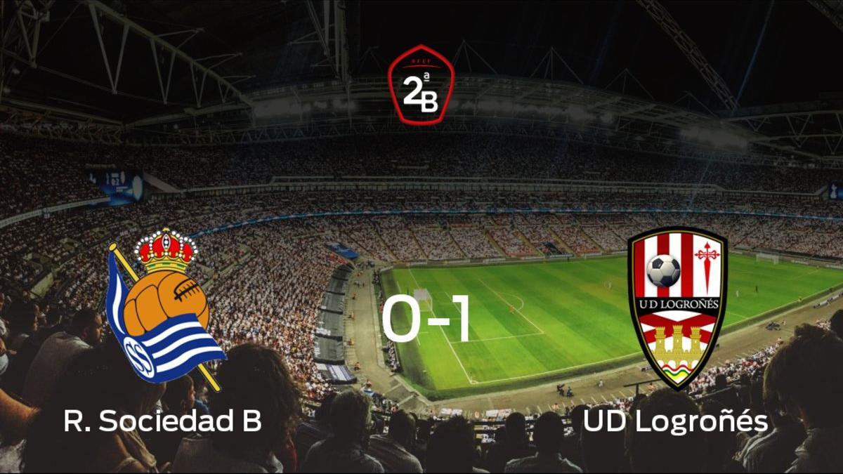 El Logroñés derrota en el Zubieta a la Real Sociedad B (0-1)