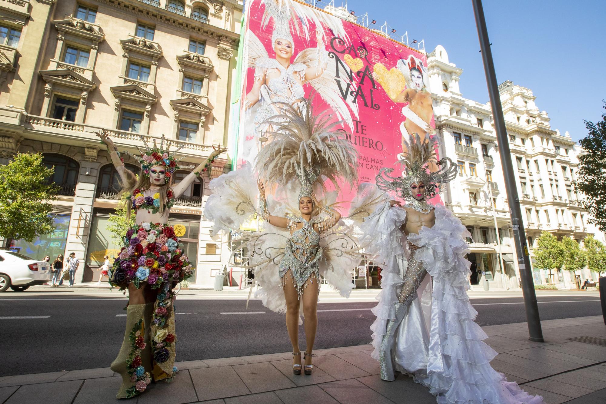 El Carnaval de Las Palmas de Gran Canaria late en el corazón de Madrid