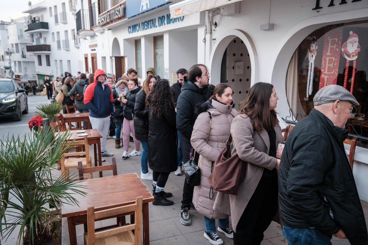 Las imágenes de la inscripción para el concurso del arroz de matanzas en Sant Antoni