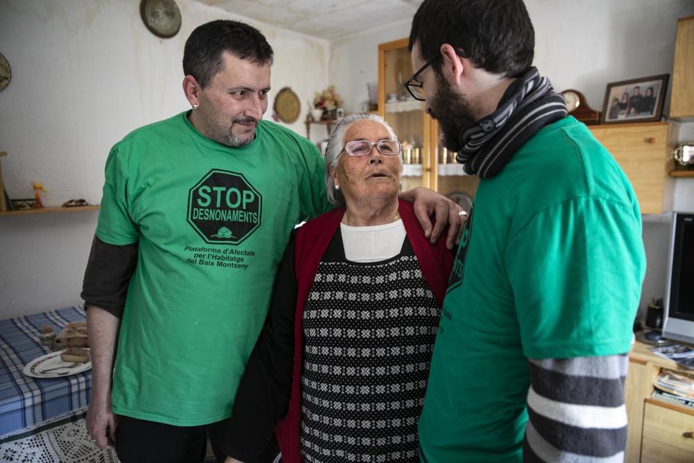 Suspenen el desnonament d'una dona de 77 anys a Breda