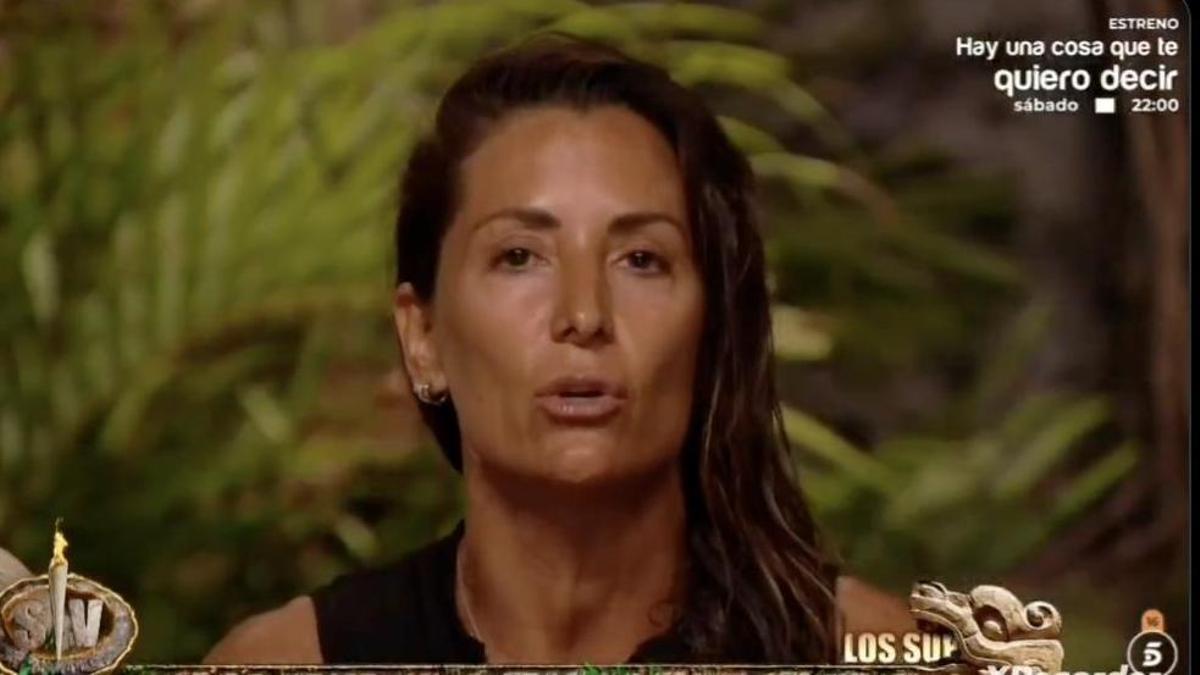Nagore Robles, en la palapa de 'Supervivientes' contra Gerard