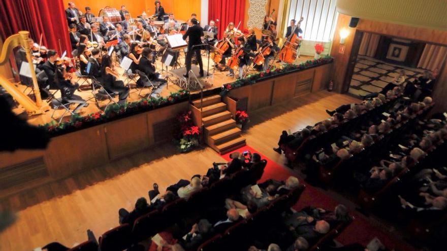 La Orquesta Sinfónica del Mediterráneo interpretó las obras en el teatro del Ateneo.