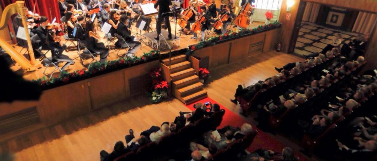 Concierto de Año Nuevo a cargo de la Orquesta del Mediterráneo celebrado el pasado 2 de enero en el Ateneo Mercantil de València.