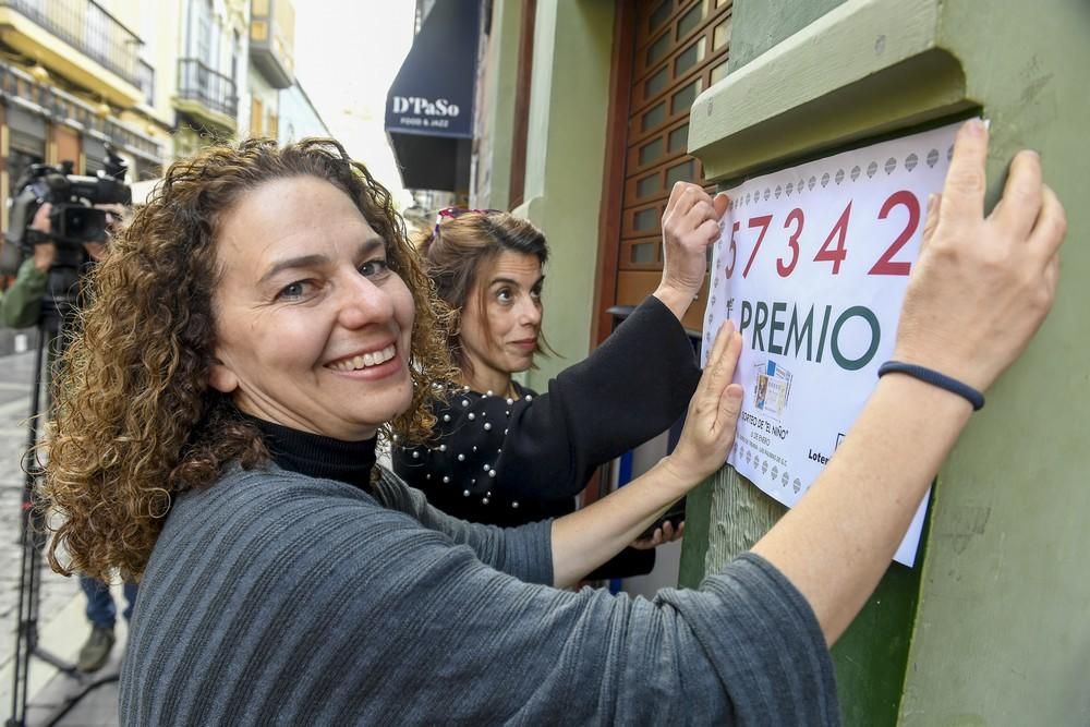 El Gordo de El Niño, vendido en la calle Constantino