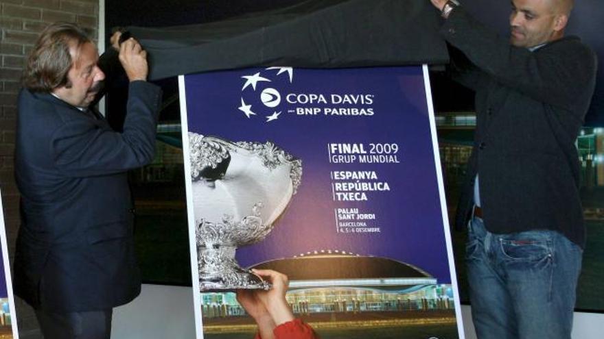 La final de la Copa Davis 2009 en Barcelona ya tiene su cartel
