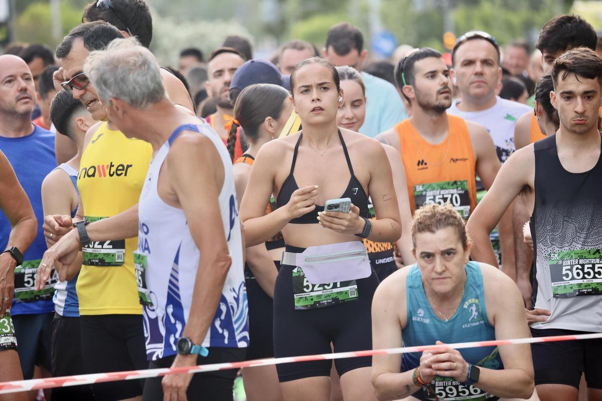 Las mejores imágenes de la carrera Binter Nightrun