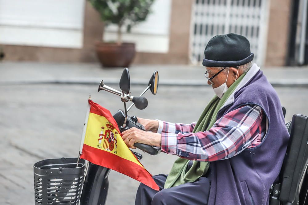 Segundo día de confinamiento en Orihuela