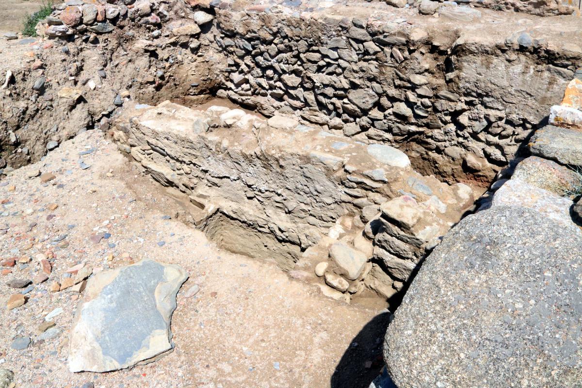 Algunes de les parts noves que s'han excavat
