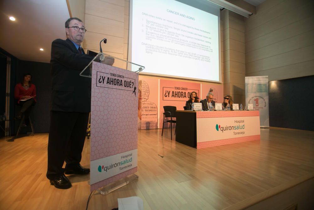 Coloquio sobre el cáncer organizado por el Hospital Quirónsalud de Torrevieja