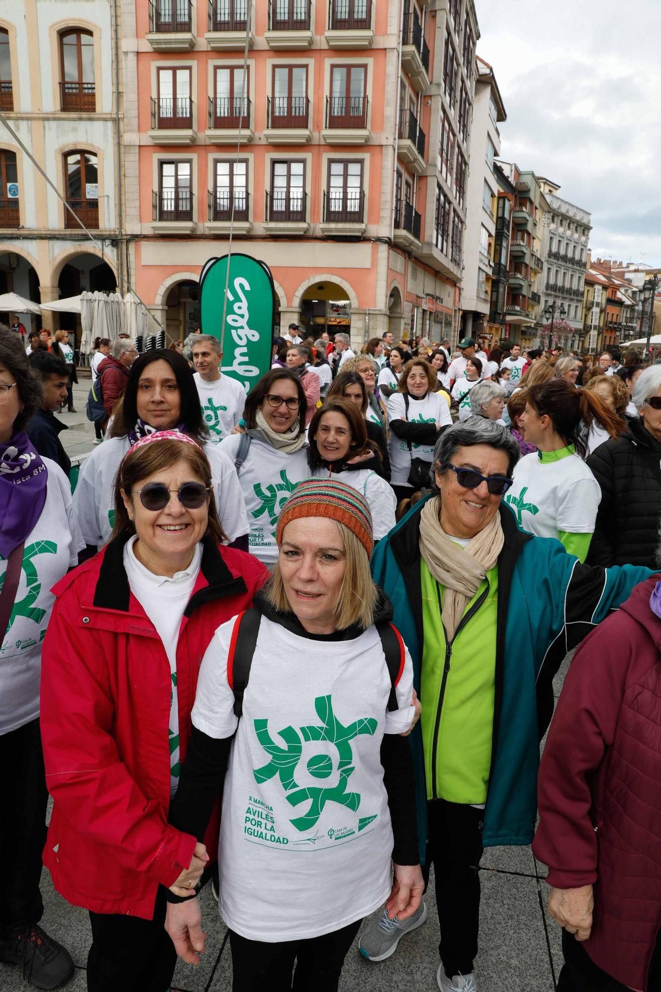 EN IMÁGENES: Así fue la décima edición de la marcha por la igualdad de Avilés