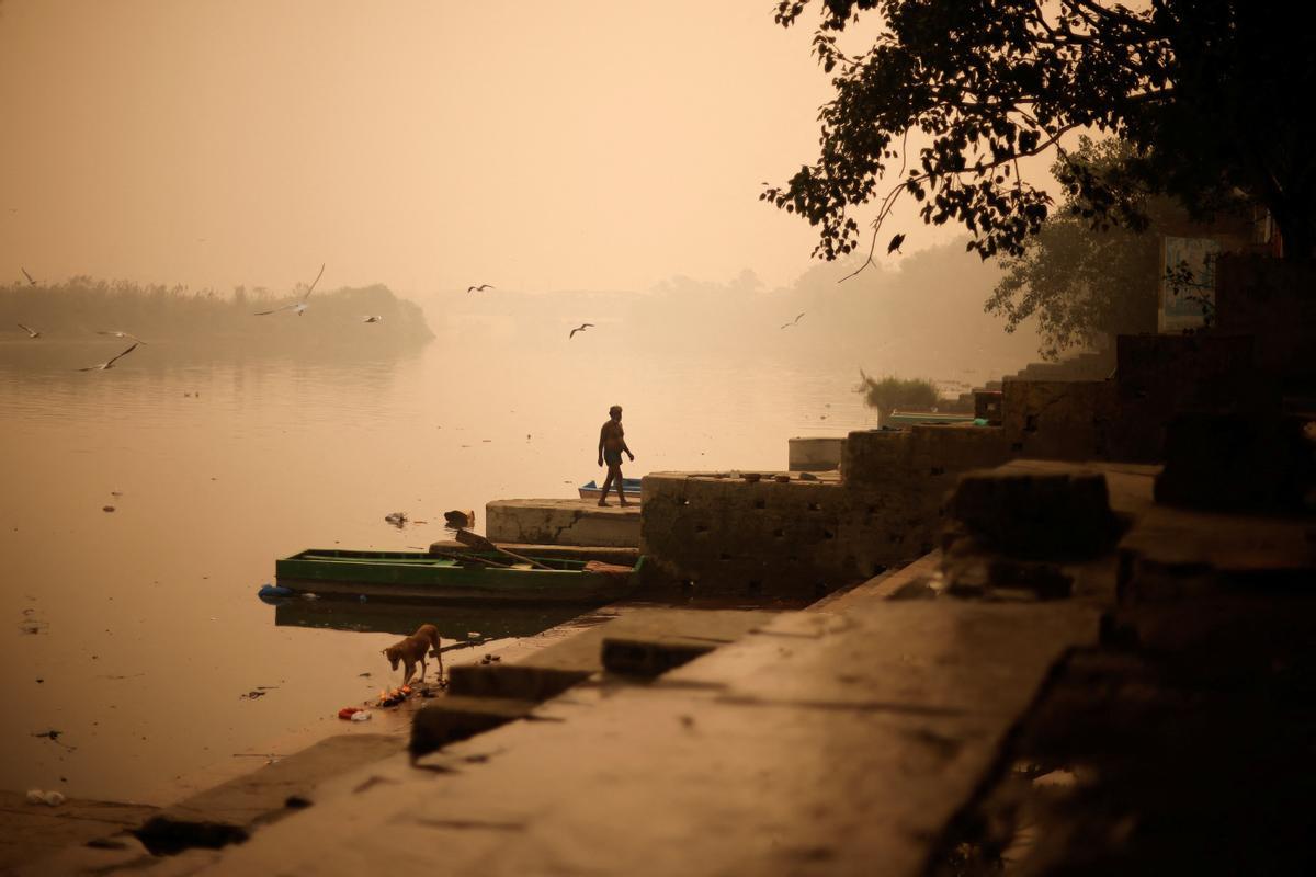 La polución enturbia el cielo de Nueva Delhi