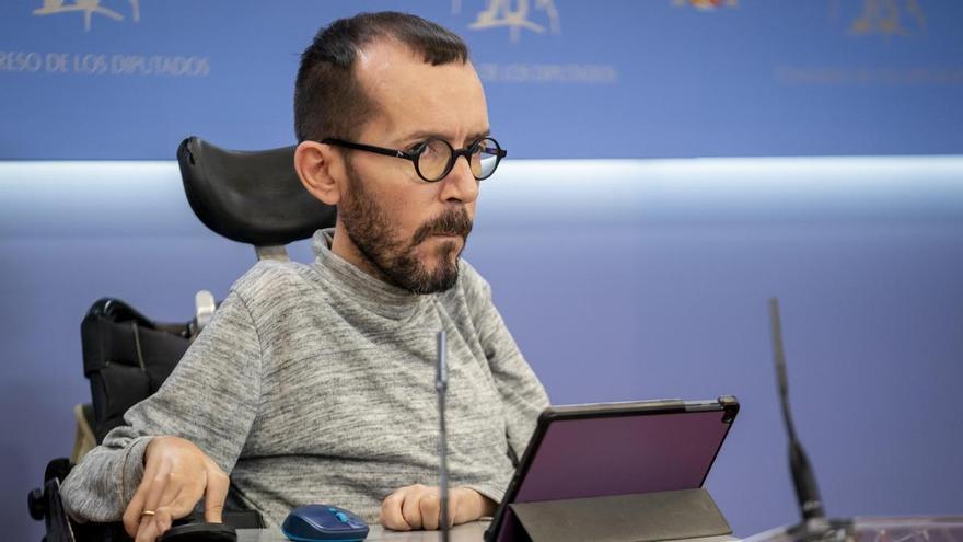 Echenique confirma que no será diputado con Sumar: &quot;Era imposible que Podemos encabezase la lista de Zaragoza&quot;