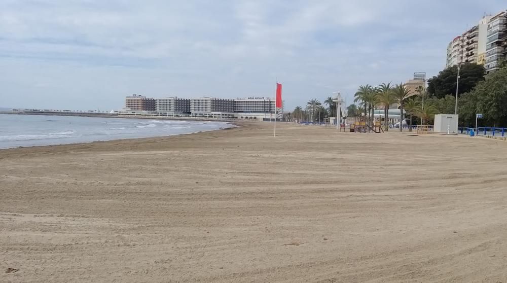 Limpieza de calles en Alicante