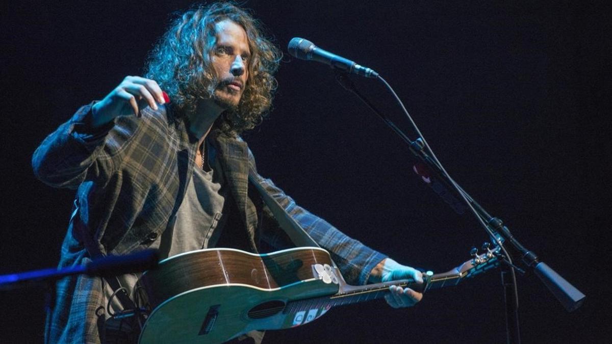 Chris Cornell, en su última visita a Barcelona, en abril del 2016 en el Liceu.