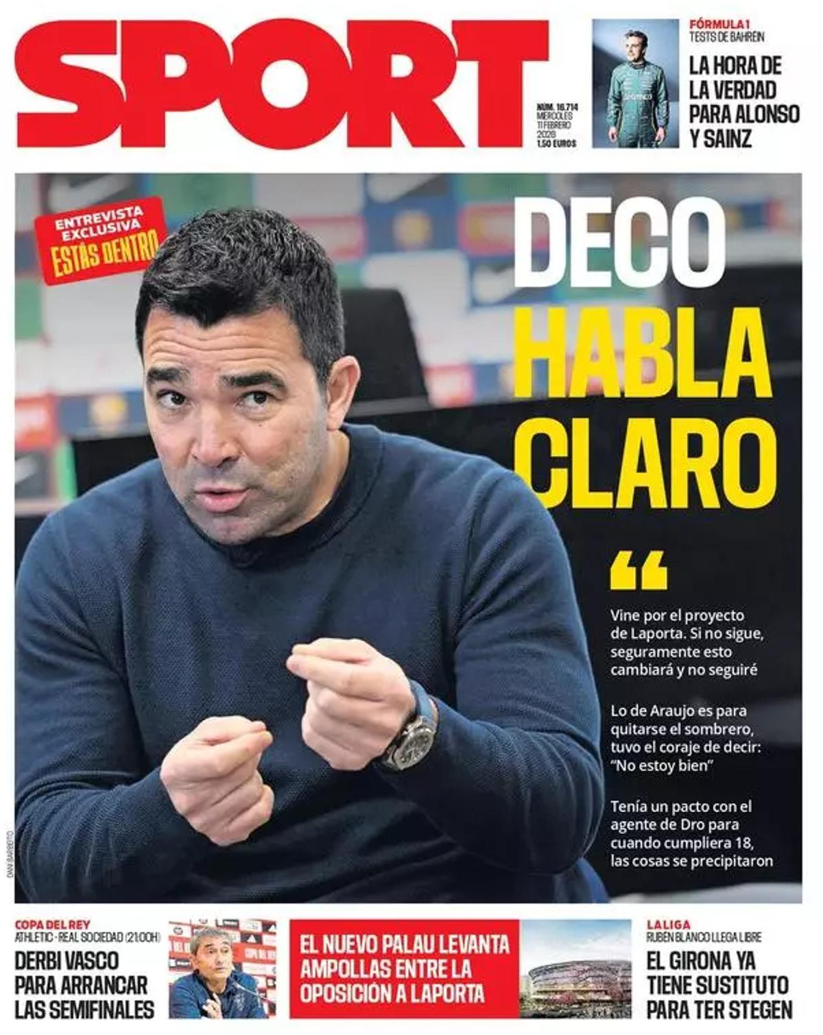 Las portadas de la prensa deportiva de hoy