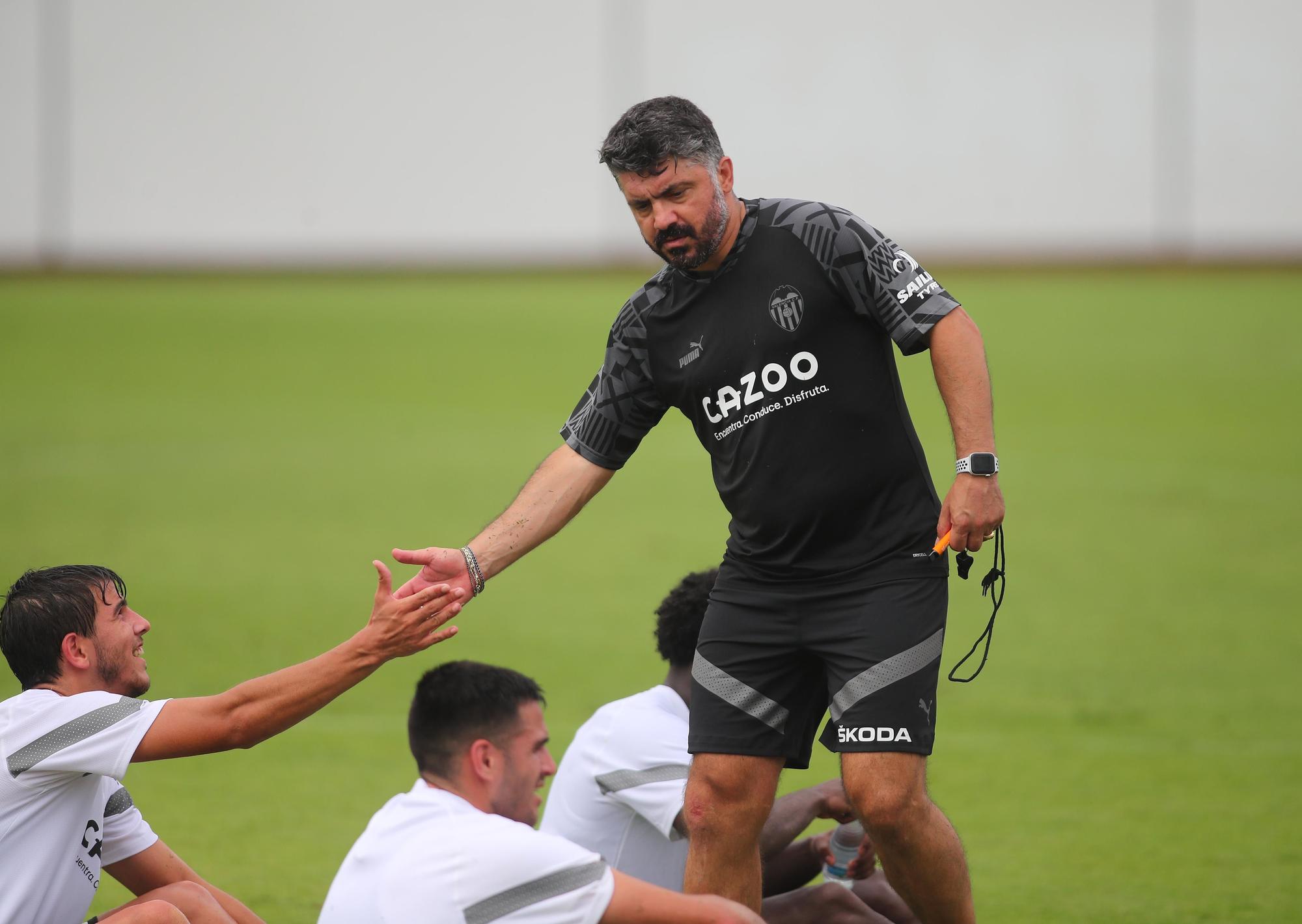 Así ha sido el entrenamiento de hoy del Valencia CF