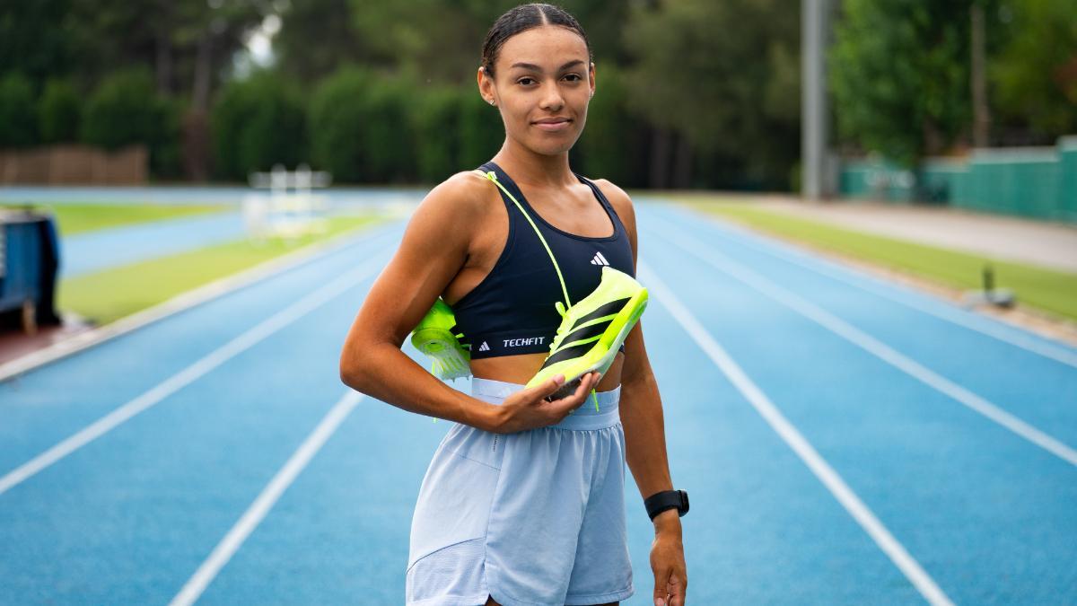 Jaël Bestué, con SPORT antes del Mundial de Tokio