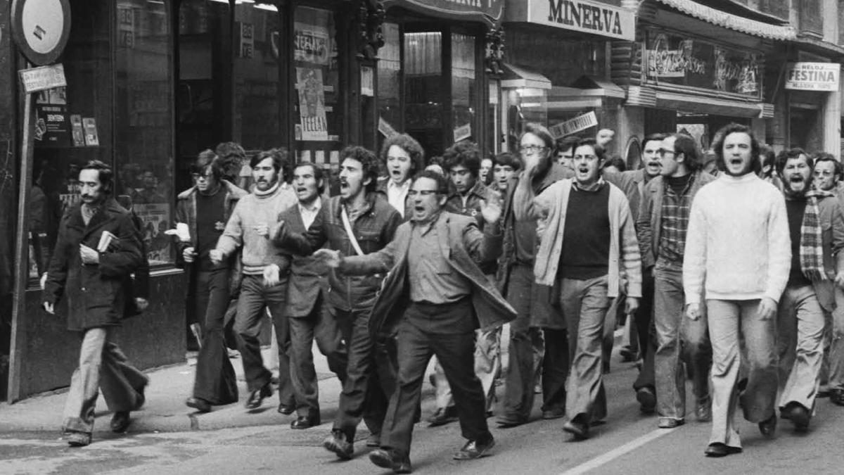 Los obreros fueron uno de los focos de agitación con las manifestaciones.