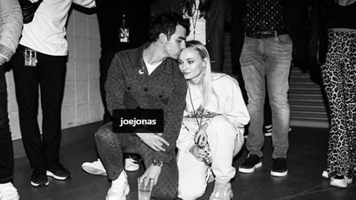 Joe Jonas y la foto con la que su mujer, Sophie Turner, le ha felicitado en su 31 cumpleaños