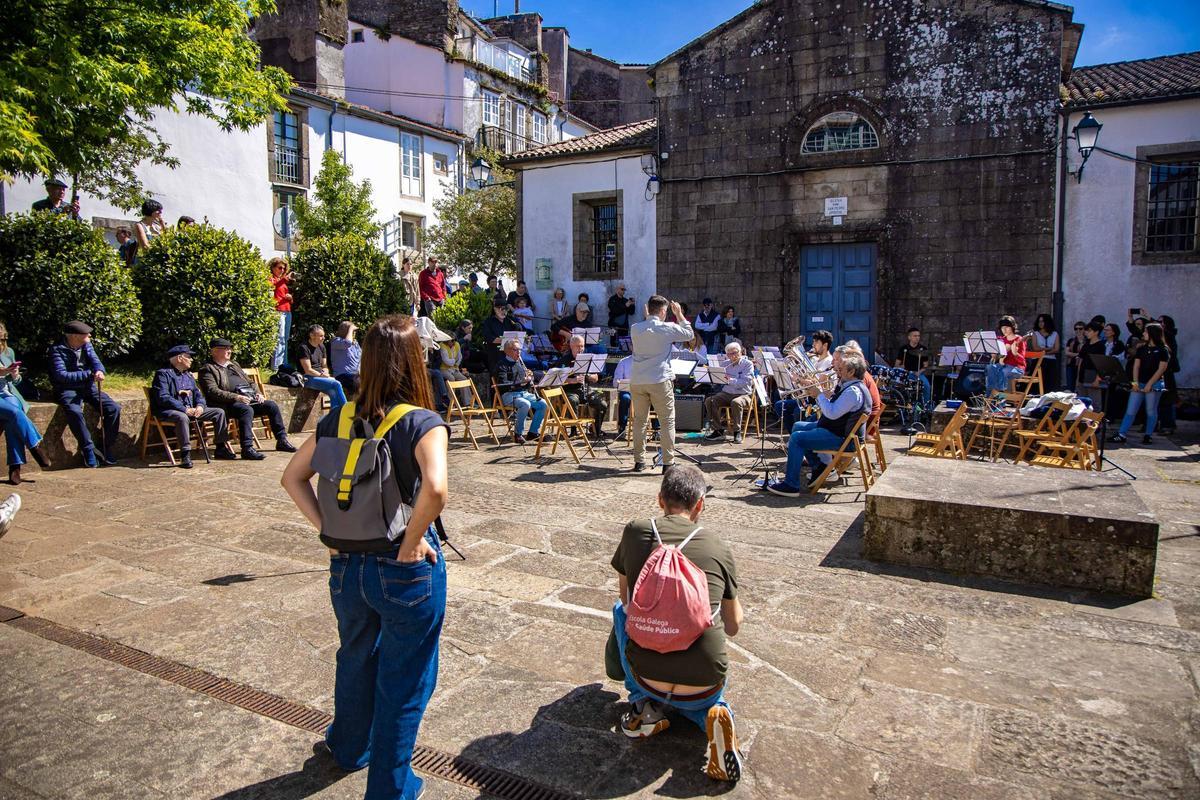 A Escola Municipal de Música ofreceu o seu tradicional Concerto para a Veciñanza