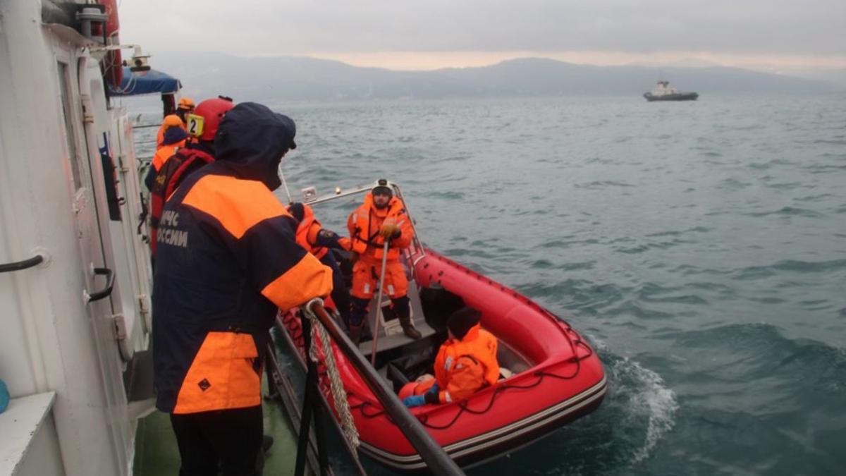 Russian Tu-154 plane crash in Black Sea