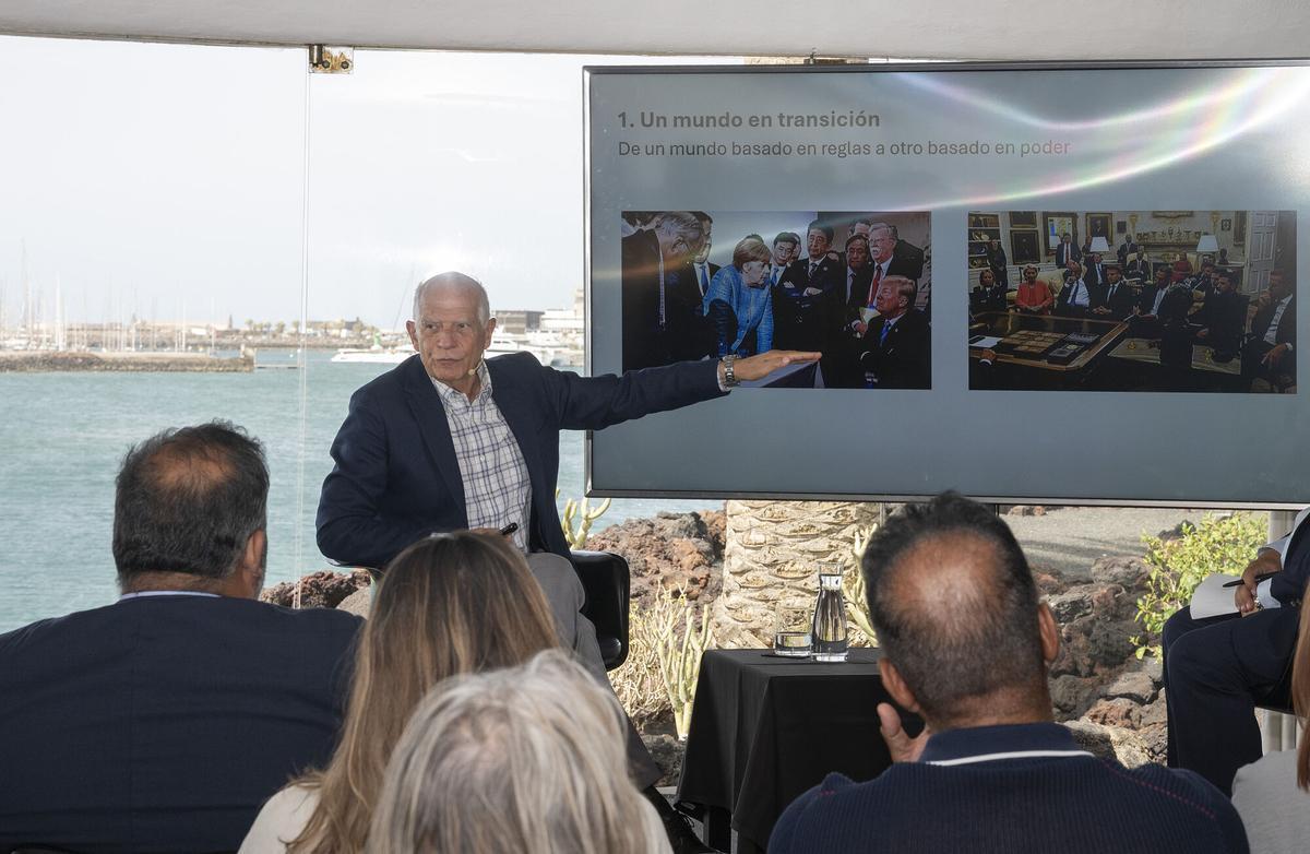 Josep Borrell participa en el Foro Global Sur en Lanzarote