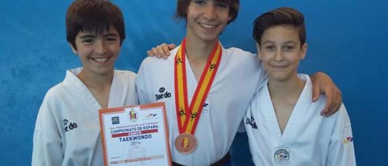 El setabense David Terol, bronce en taekwondo cadete