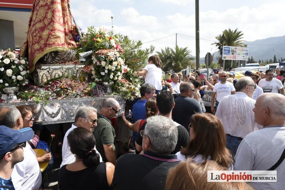 Romería de la Virgen de la Fuensanta: Paso por Alg