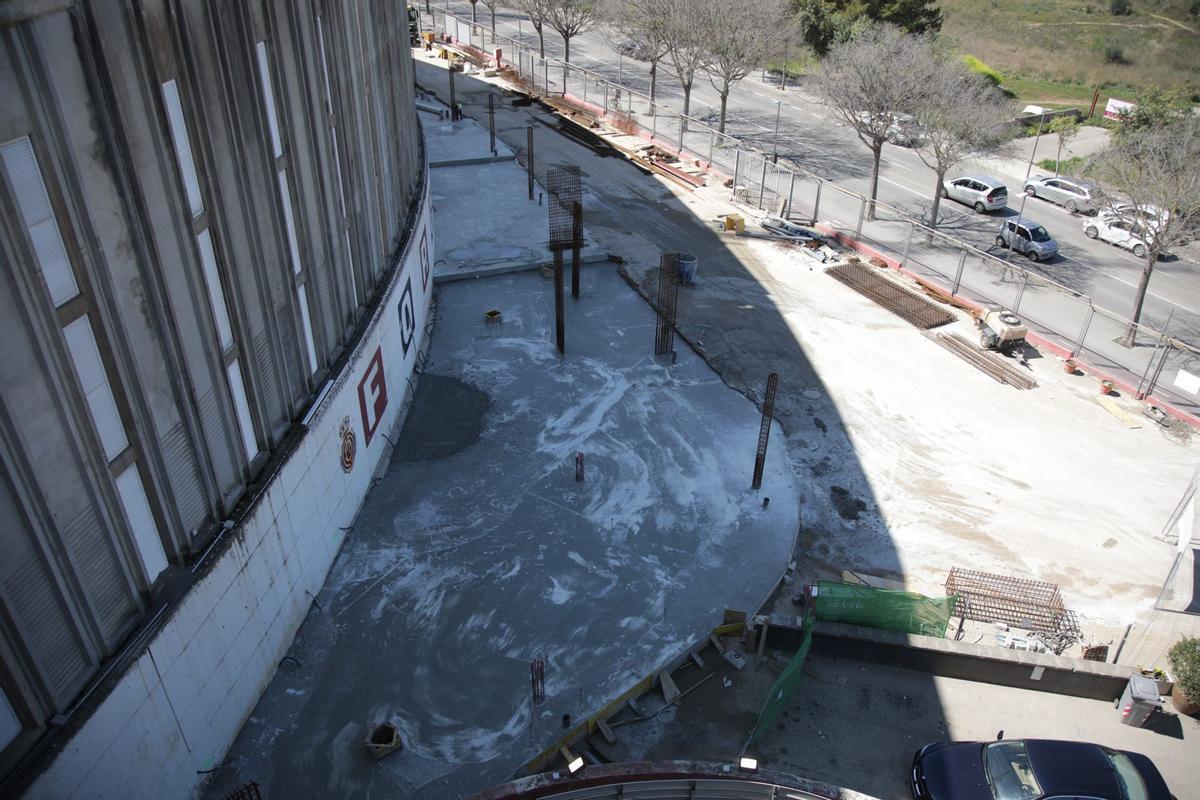 FOTOS | Así avanzan las obras de Son Moix - Diario de Mallorca