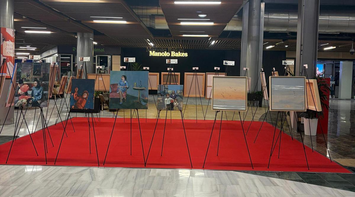 Una vista de la exposición.