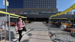 Els treballadors de Sants es queixen del soroll de les obres